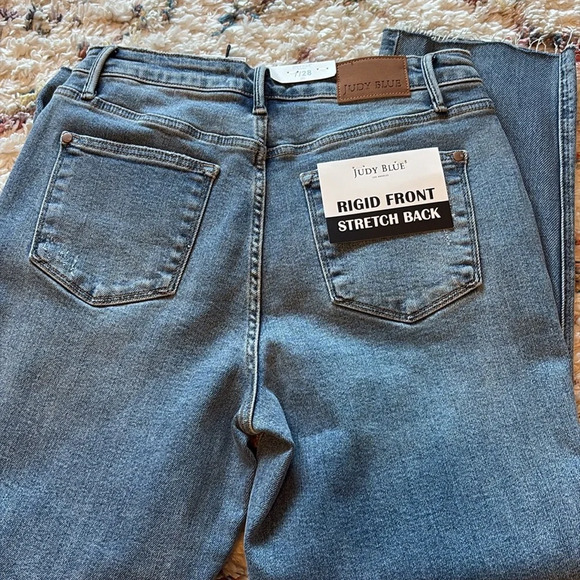 NWT High Waist Straight Judy Blue Jeans - Picture 4 of 5